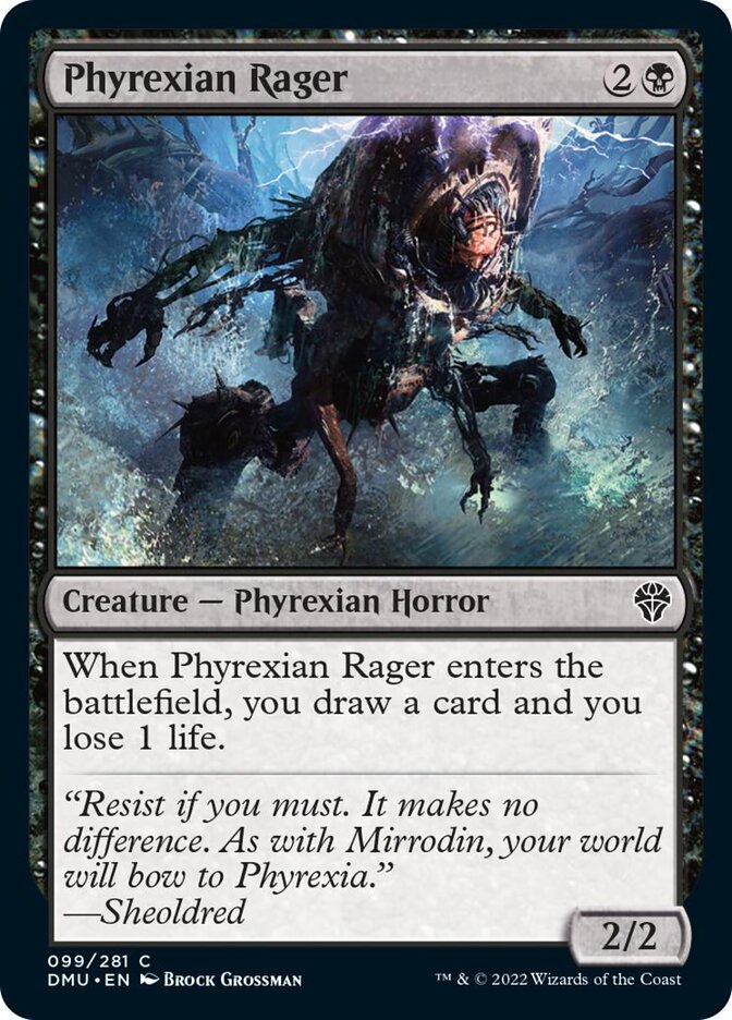 Phyrexian Rager [Dominaria United] | GnG Games