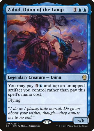 Zahid, Djinn of the Lamp [Dominaria] | GnG Games