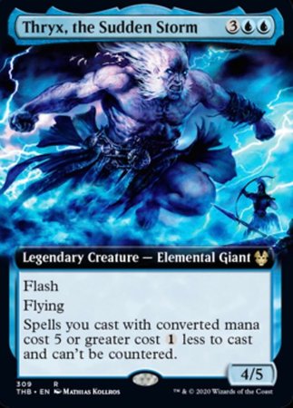 Thryx, the Sudden Storm (Extended Art) [Theros Beyond Death] | GnG Games