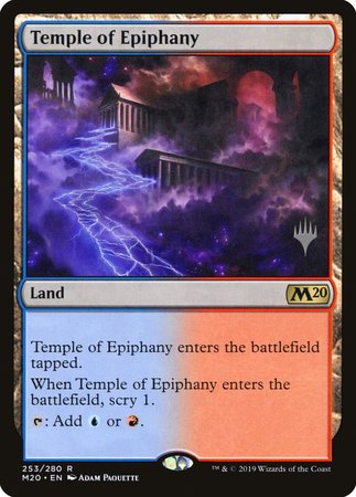 Temple of Epiphany [Core Set 2020 Promos] | GnG Games