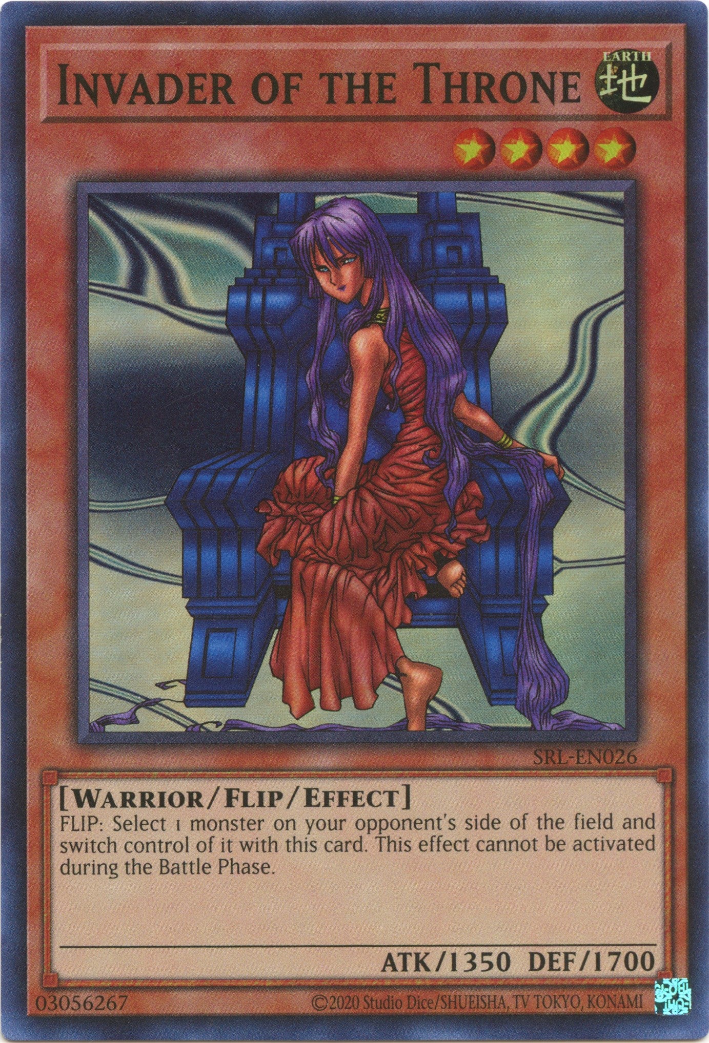 Invader of the Throne (25th Anniversary) [SRL-EN026] Super Rare | GnG Games