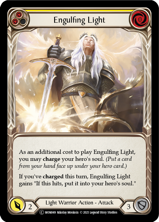 Engulfing Light (Yellow) [U-MON049] Unlimited Edition Normal | GnG Games