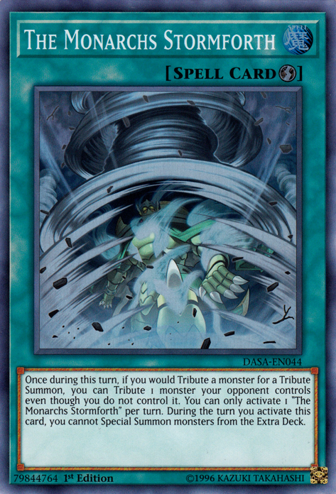 The Monarchs Stormforth [DASA-EN044] Super Rare | GnG Games