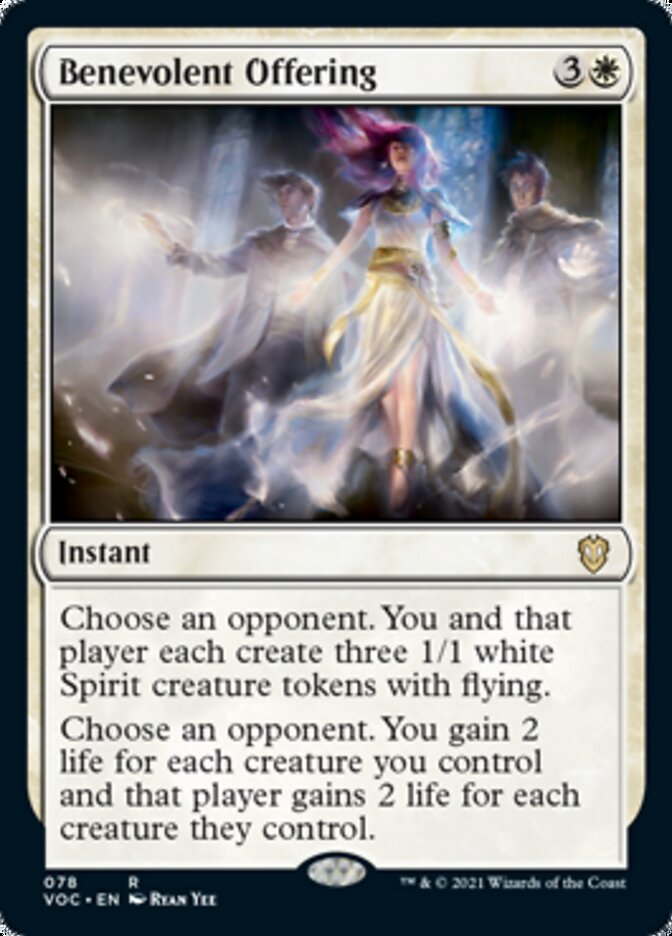 Benevolent Offering [Innistrad: Crimson Vow Commander] | GnG Games