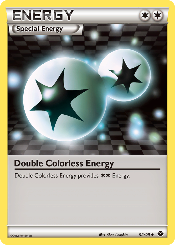 Double Colorless Energy (92/99) [Black & White: Next Destinies] | GnG Games