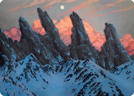 Mountain (275) Art Card [Dungeons & Dragons: Adventures in the Forgotten Realms Art Series] | GnG Games