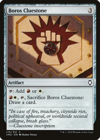 Boros Cluestone [Commander Anthology Volume II] | GnG Games