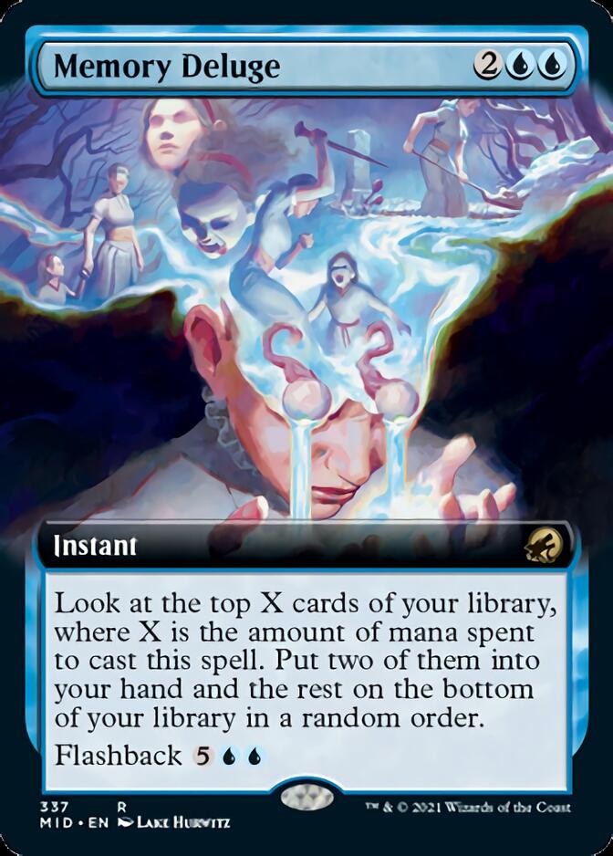 Memory Deluge (Extended) [Innistrad: Midnight Hunt] | GnG Games
