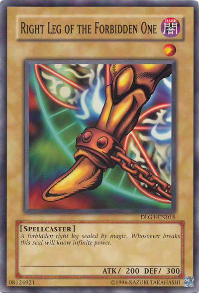 Right Leg of the Forbidden One [DLG1-EN018] Common | GnG Games