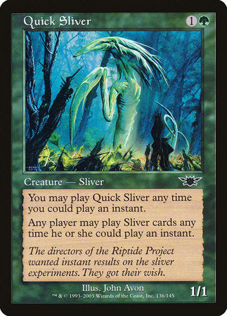 Quick Sliver [Legions] | GnG Games
