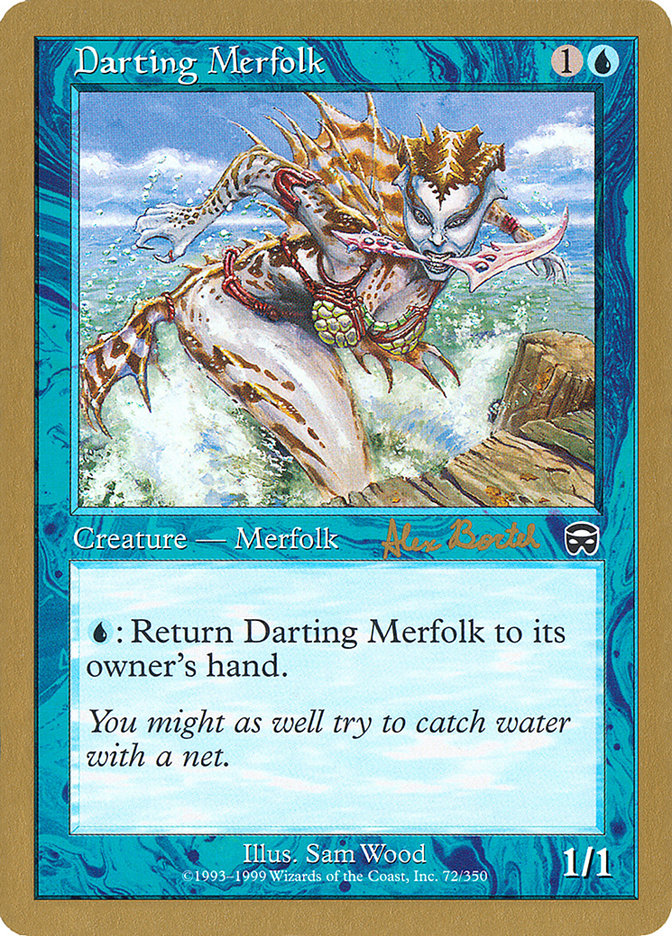 Darting Merfolk (Alex Borteh) [World Championship Decks 2001] | GnG Games