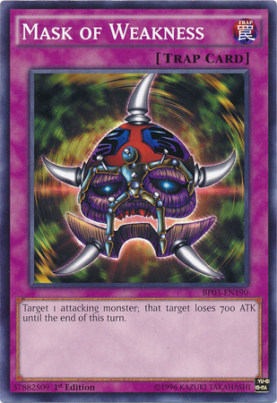 Mask of Weakness [BP03-EN190] Common | GnG Games