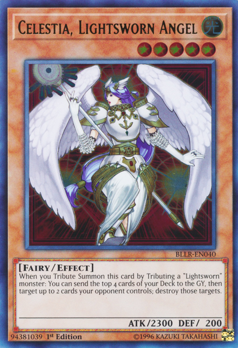 Celestia, Lightsworn Angel [BLLR-EN040] Ultra Rare | GnG Games