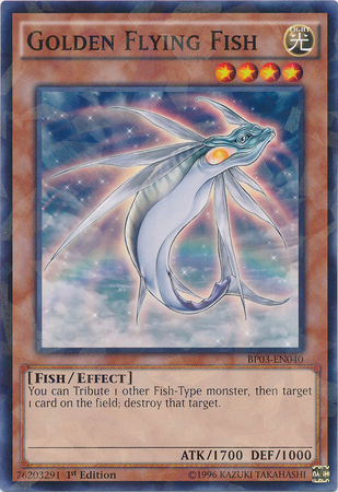 Golden Flying Fish (Shatterfoil) [BP03-EN040] Rare | GnG Games