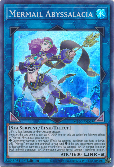 Mermail Abyssalacia [MP20-EN095] Super Rare | GnG Games