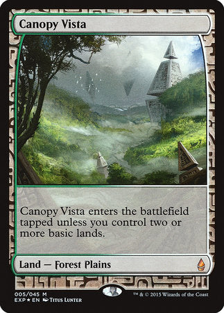 Canopy Vista [Zendikar Expeditions] | GnG Games