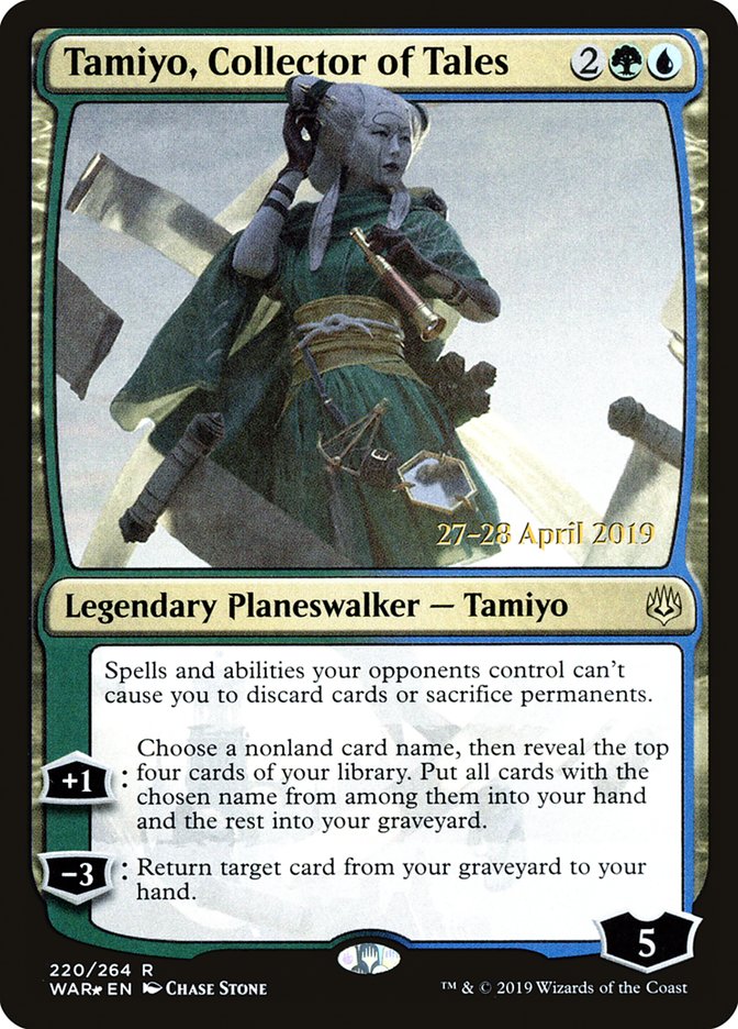 Tamiyo, Collector of Tales  [War of the Spark Prerelease Promos] | GnG Games