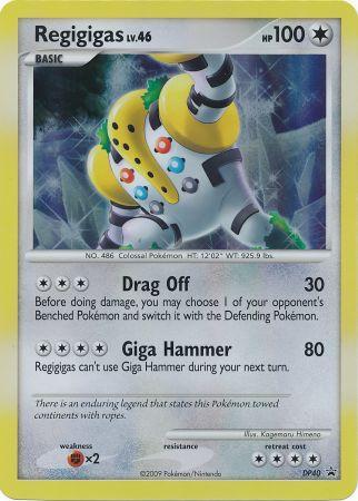 Regigigas (DP40) (Jumbo Card) [Diamond & Pearl: Black Star Promos] | GnG Games