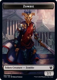 Zombie // Satyr Double-sided Token [Theros Beyond Death Tokens] | GnG Games