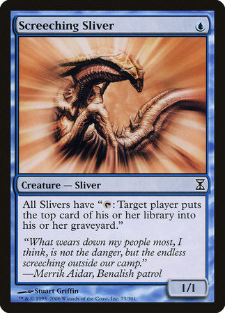 Screeching Sliver [Time Spiral] | GnG Games