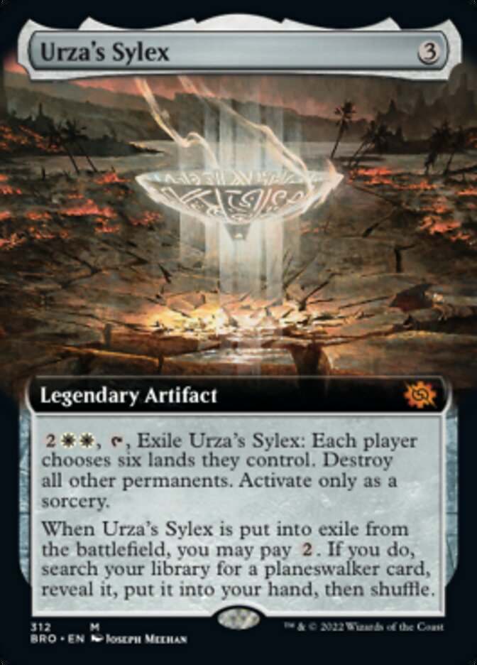 Urza's Sylex (Extended Art) [The Brothers' War] | GnG Games
