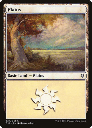 Plains (337) [Commander 2016] | GnG Games