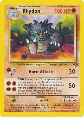 Rhydon (45/64) [Jungle Unlimited] | GnG Games