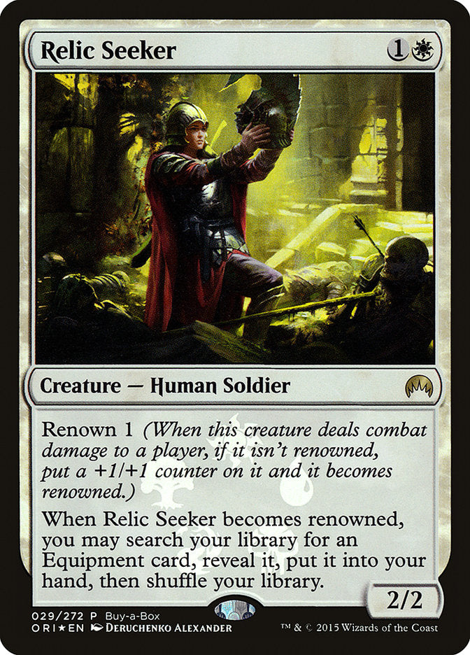 Relic Seeker (Buy-A-Box) [Magic Origins Promos] | GnG Games