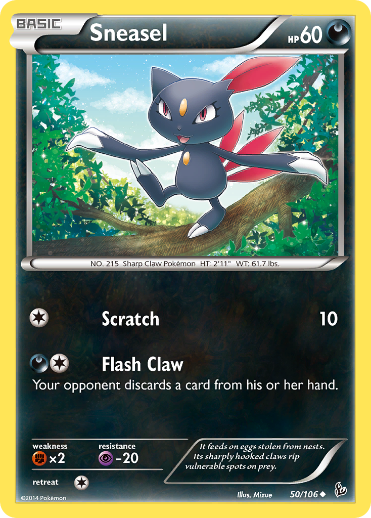 Sneasel (50/106) [XY: Flashfire] | GnG Games