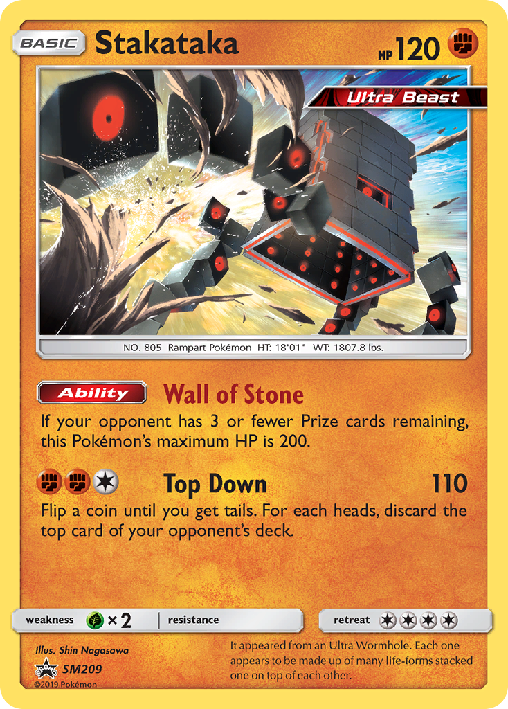 Stakataka (SM209) [Sun & Moon: Black Star Promos] | GnG Games