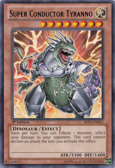 Super Conductor Tyranno [BP01-EN013] Rare | GnG Games