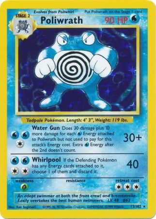 Poliwrath (13/102) [Base Set Unlimited] | GnG Games