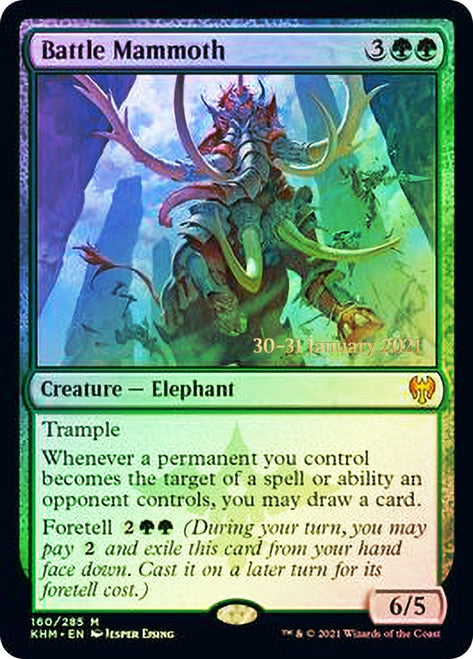 Battle Mammoth  [Kaldheim Prerelease Promos] | GnG Games