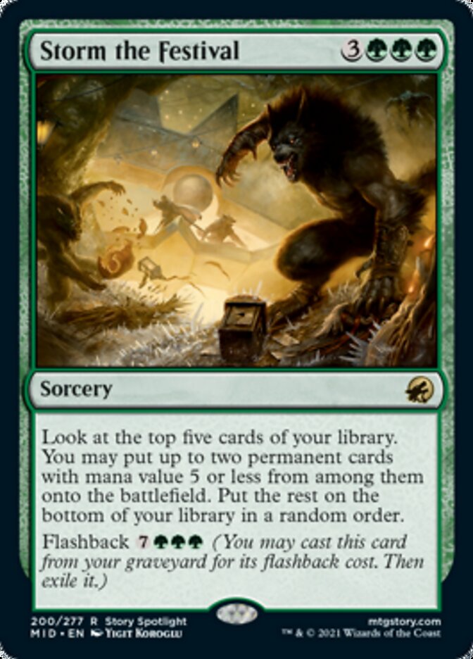 Storm the Festival [Innistrad: Midnight Hunt] | GnG Games