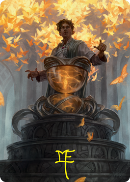 Introduction to Prophecy Art Card (Gold-Stamped Signature) [Strixhaven: School of Mages Art Series] | GnG Games