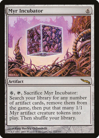 Myr Incubator [Mirrodin] | GnG Games