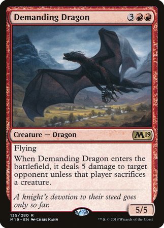 Demanding Dragon [Core Set 2019] | GnG Games