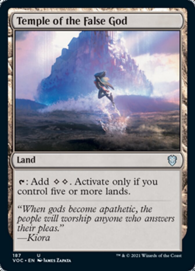 Temple of the False God [Innistrad: Crimson Vow Commander] | GnG Games