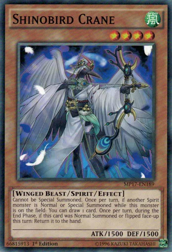 Shinobird Crane [MP17-EN189] Common | GnG Games