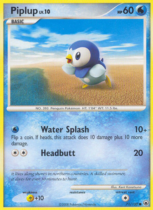 Piplup (71/100) [Diamond & Pearl: Majestic Dawn] | GnG Games