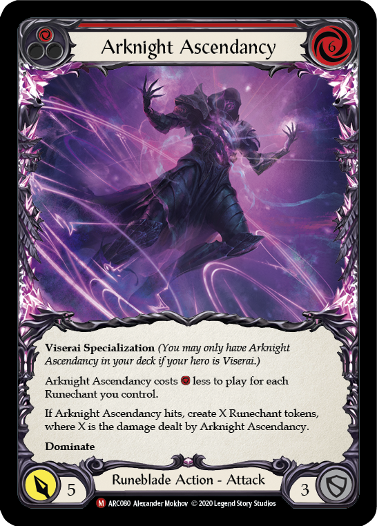 Arknight Ascendancy [ARC080] Unlimited Edition Rainbow Foil | GnG Games