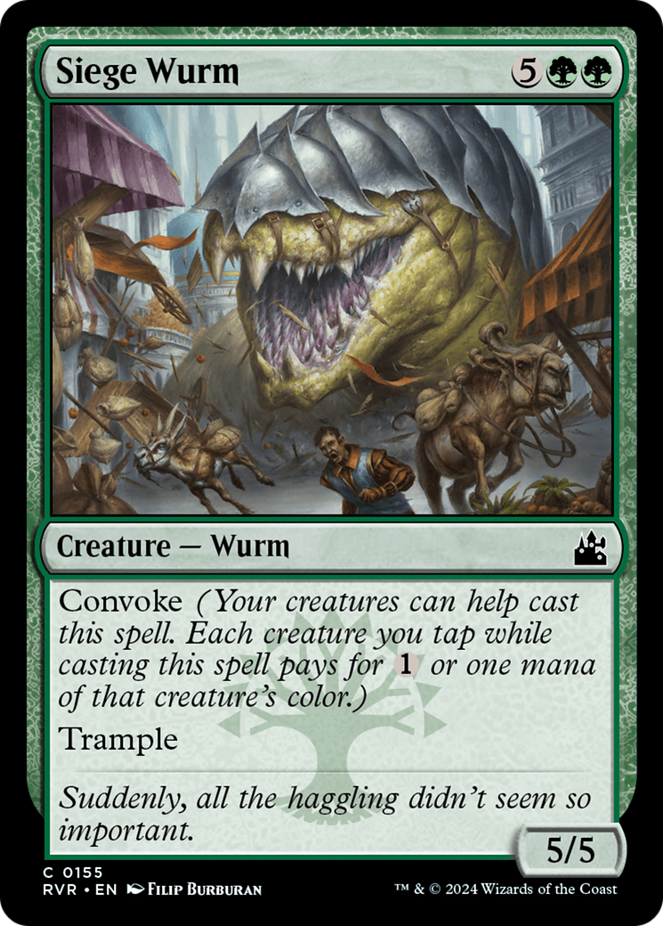 Siege Wurm [Ravnica Remastered] | GnG Games