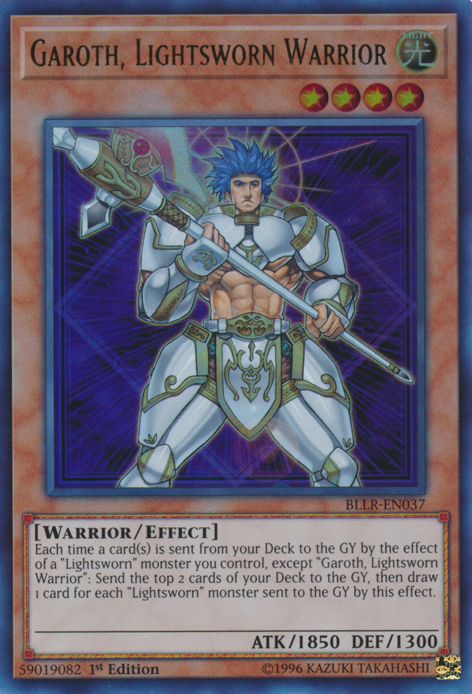 Garoth, Lightsworn Warrior [BLLR-EN037] Ultra Rare | GnG Games