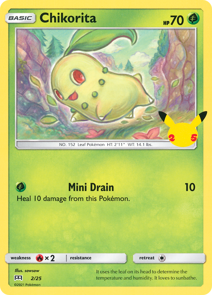 Chikorita (2/25) [McDonald's 25th Anniversary] | GnG Games