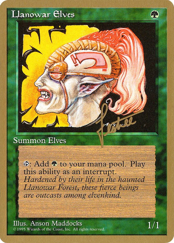 Llanowar Elves (Bertrand Lestree) [Pro Tour Collector Set] | GnG Games