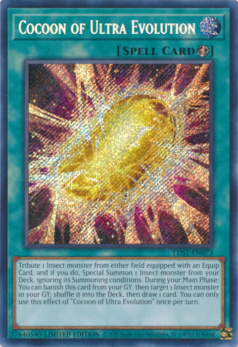 Cocoon of Ultra Evolution [LDS1-EN073] Secret Rare | GnG Games