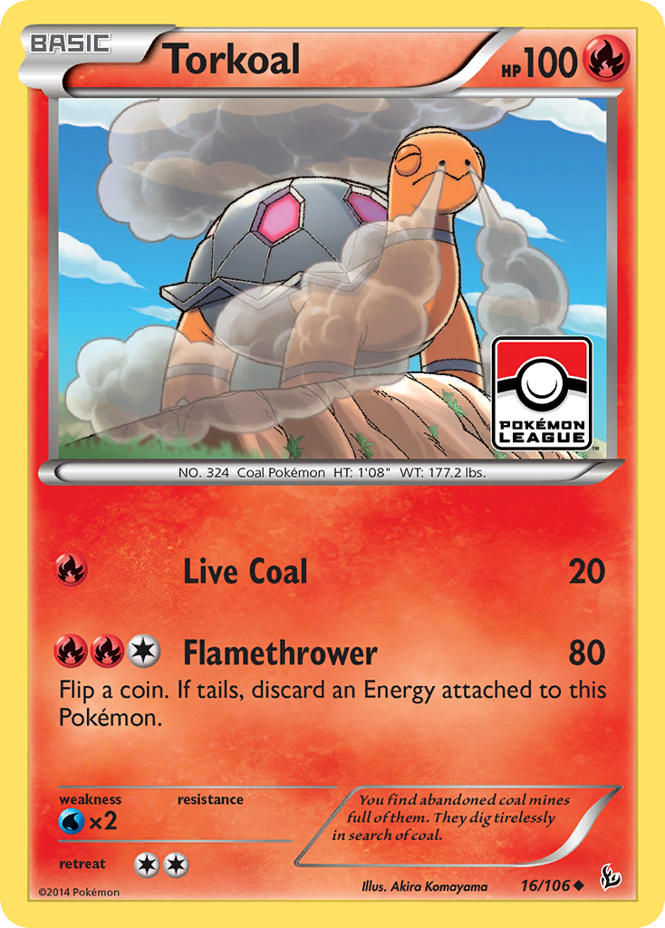 Torkoal (16/106) [XY: Flashfire] | GnG Games