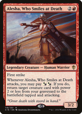 Alesha, Who Smiles at Death [Commander 2016] | GnG Games