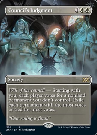 Council's Judgment (Borderless) [Double Masters] | GnG Games