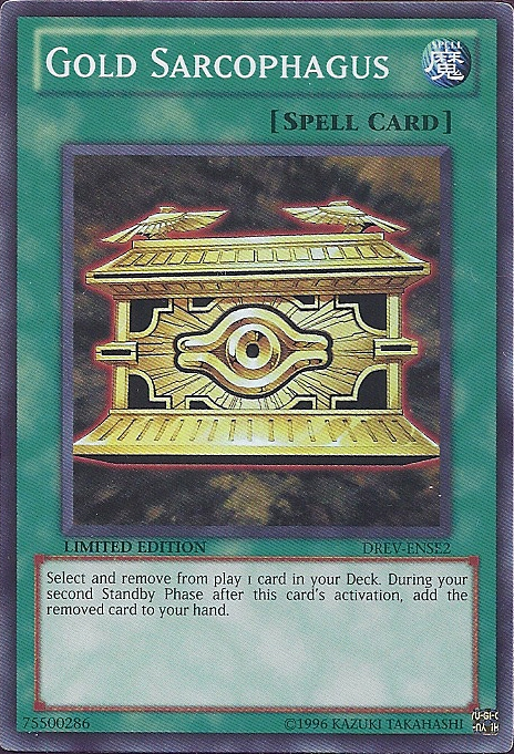 Gold Sarcophagus [DREV-ENSE2] Super Rare | GnG Games